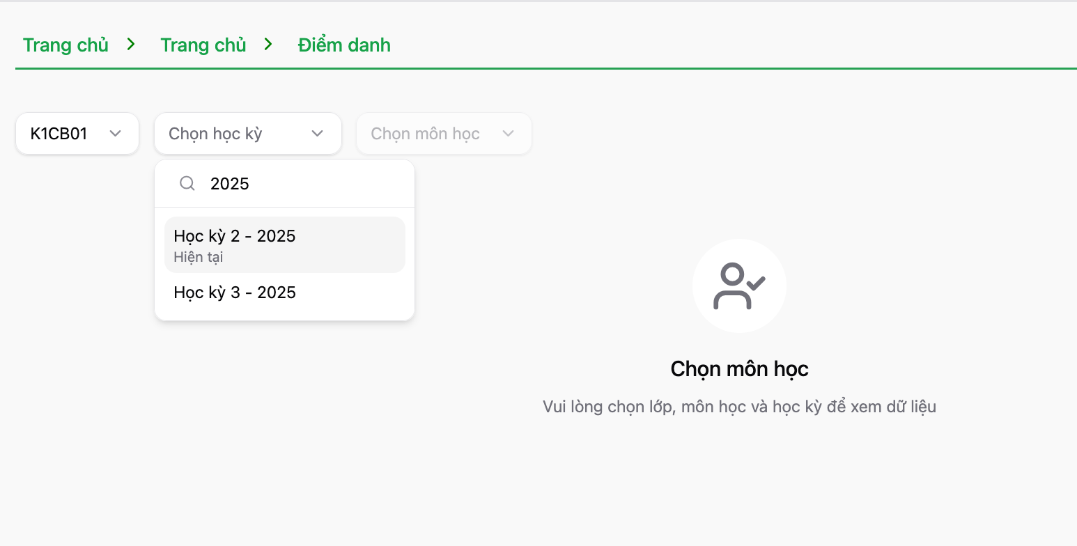 Tra cứu học kỳ